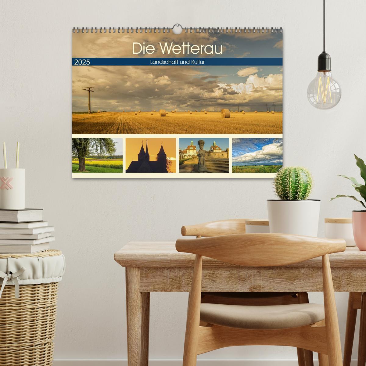 Bild: 9783435684731 | Die Wetterau - Landschaft und Kultur (Wandkalender 2025 DIN A3...