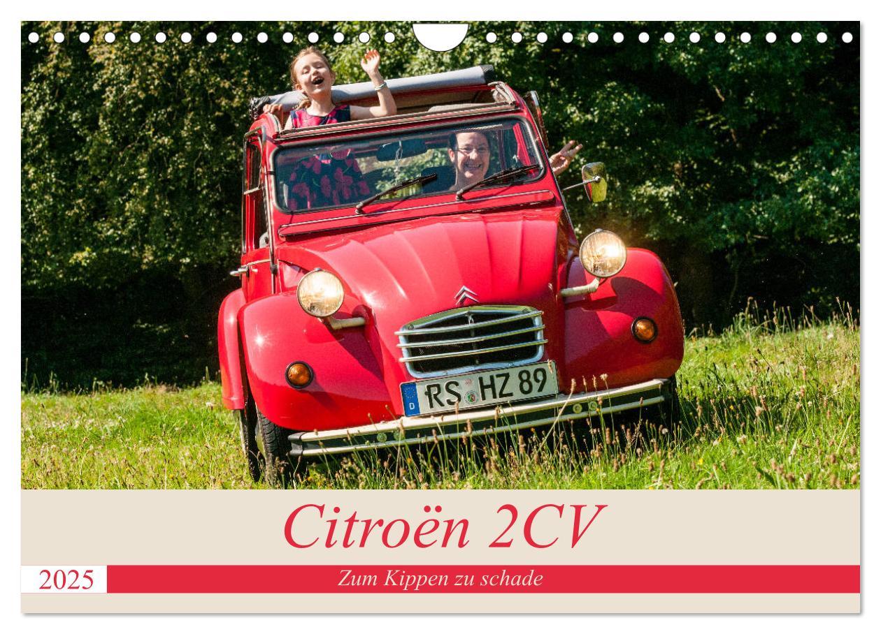 Cover: 9783435188116 | Citroën 2 CV - Zum Kippen zu schade (Wandkalender 2025 DIN A4...