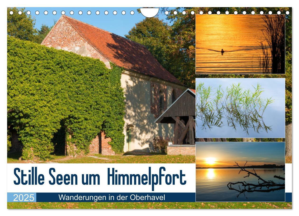 Cover: 9783435132409 | Stille Seen um Himmelpfort (Wandkalender 2025 DIN A4 quer),...