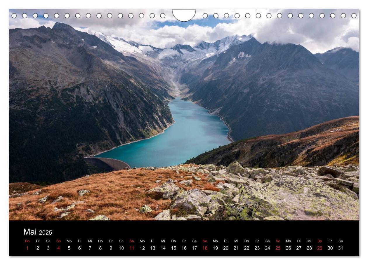 Bild: 9783435797349 | TIROL - Der Berliner Höhenweg (Wandkalender 2025 DIN A4 quer),...