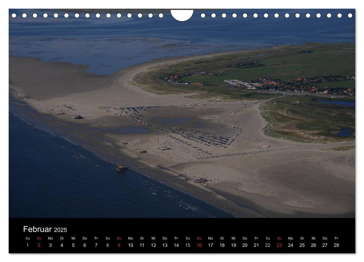 Bild: 9783435835331 | Die Nordseeküste (Wandkalender 2025 DIN A4 quer), CALVENDO...