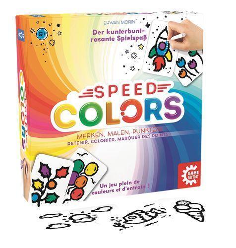 Bild: 7640142761938 | Speed Colors | Spieler: 2-5, Dauer: ca. 15 Minuten | Game Factory