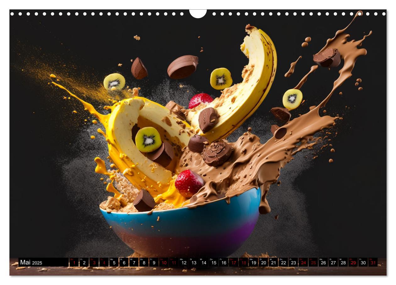 Bild: 9783383904486 | Müsli Frühstück (Wandkalender 2025 DIN A3 quer), CALVENDO...