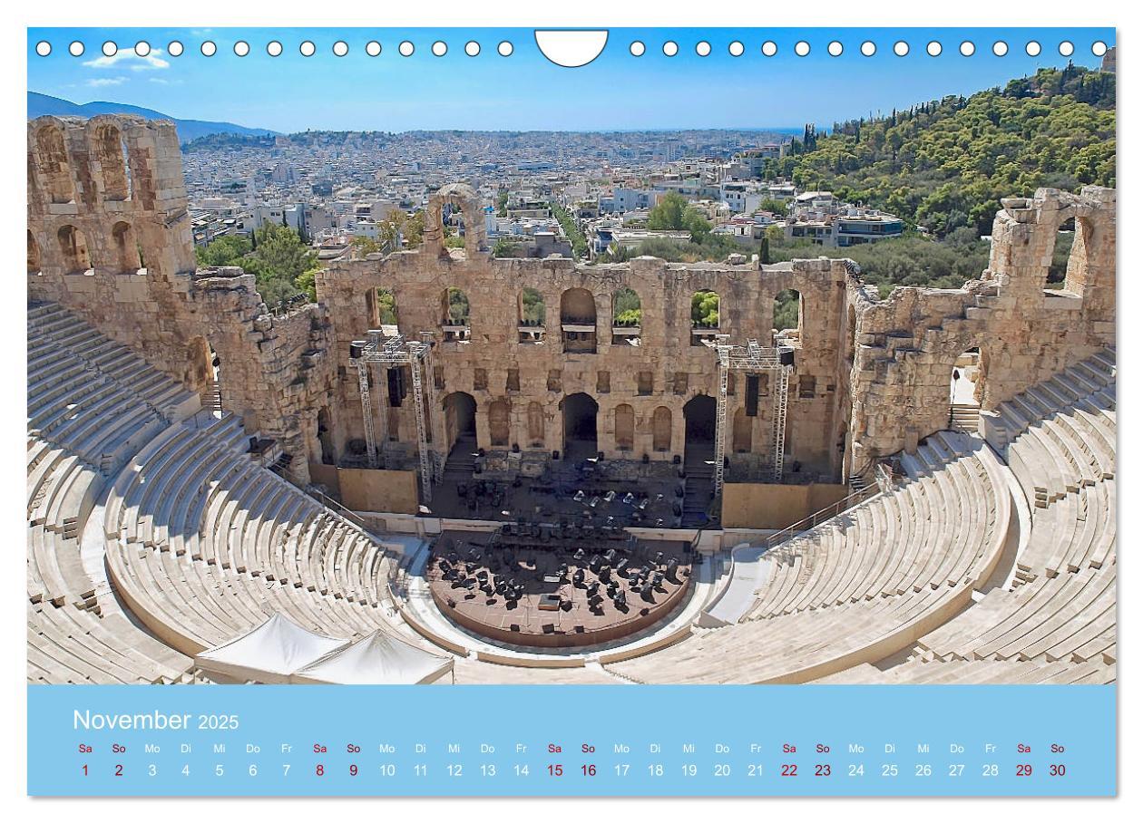 Bild: 9783435266258 | Geliebtes Athen (Wandkalender 2025 DIN A4 quer), CALVENDO...