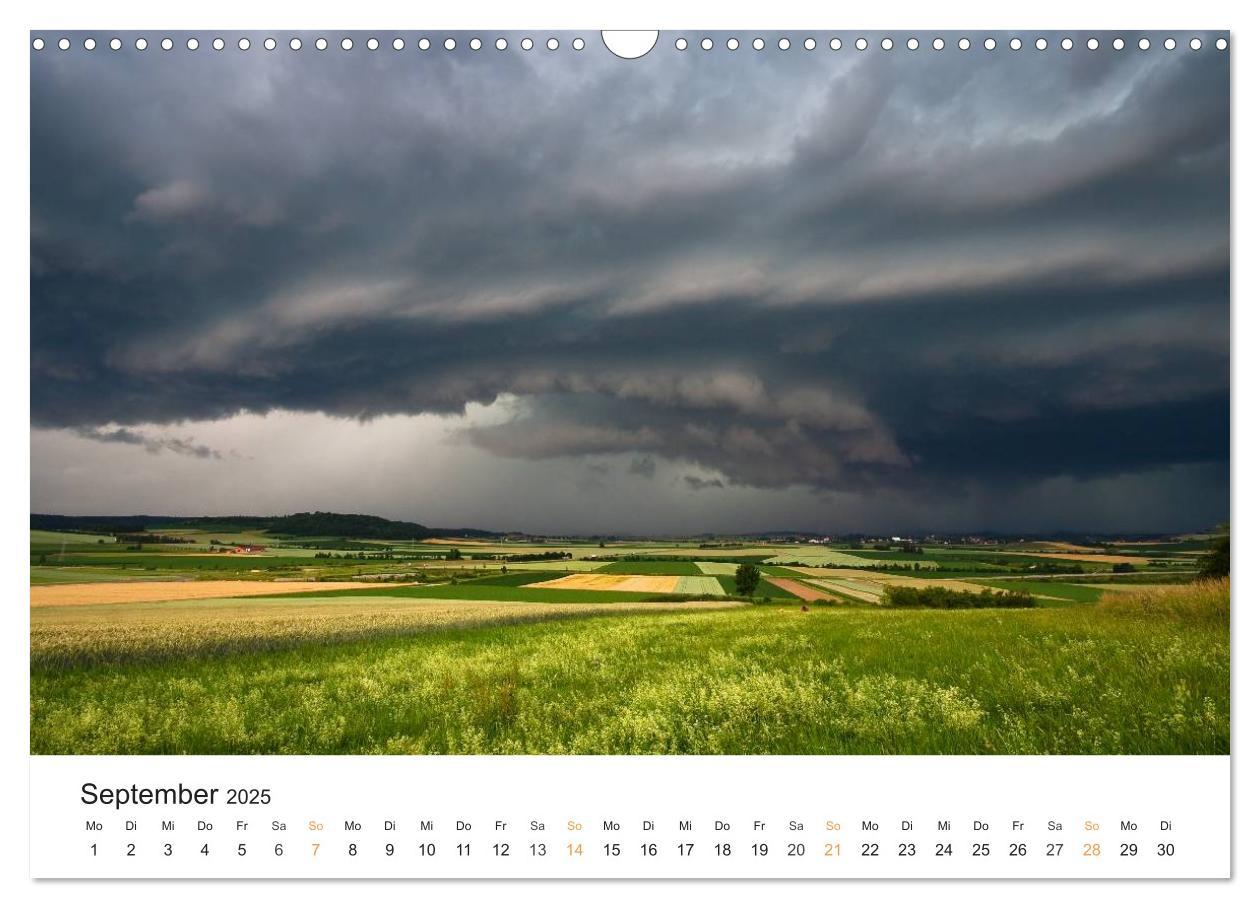 Bild: 9783435774999 | Faszination Gewitter (Wandkalender 2025 DIN A3 quer), CALVENDO...