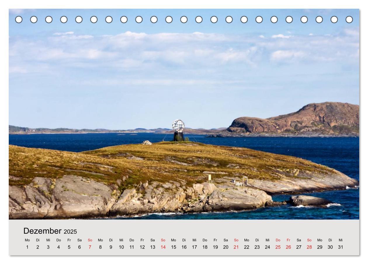 Bild: 9783435791606 | Mit den Hurtigruten unterwegs (Tischkalender 2025 DIN A5 quer),...