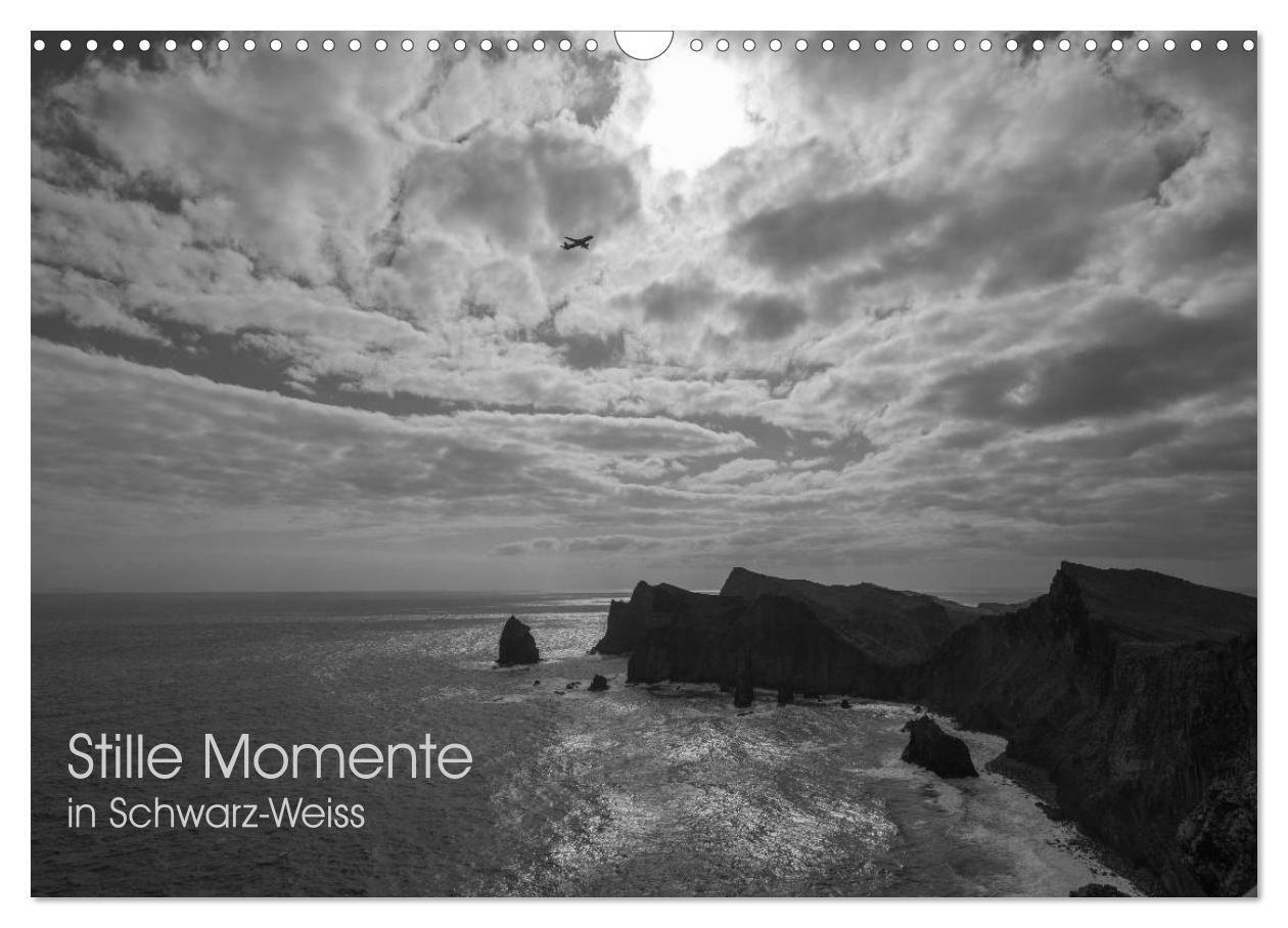 Cover: 9783435786220 | Stille Momente in Schwarz-Weiss (Wandkalender 2025 DIN A3 quer),...