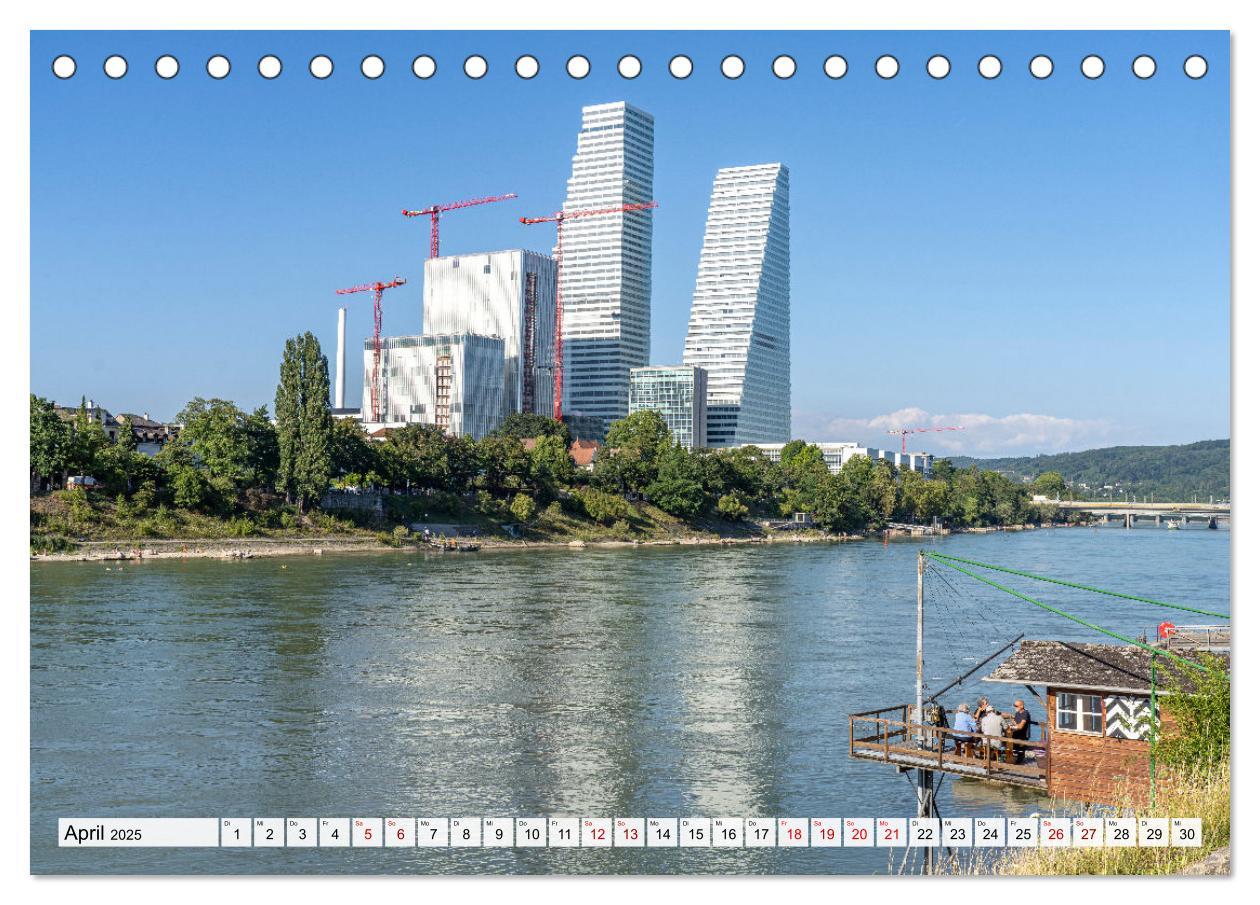 Bild: 9783383942365 | Schweiz - Basel (Tischkalender 2025 DIN A5 quer), CALVENDO...