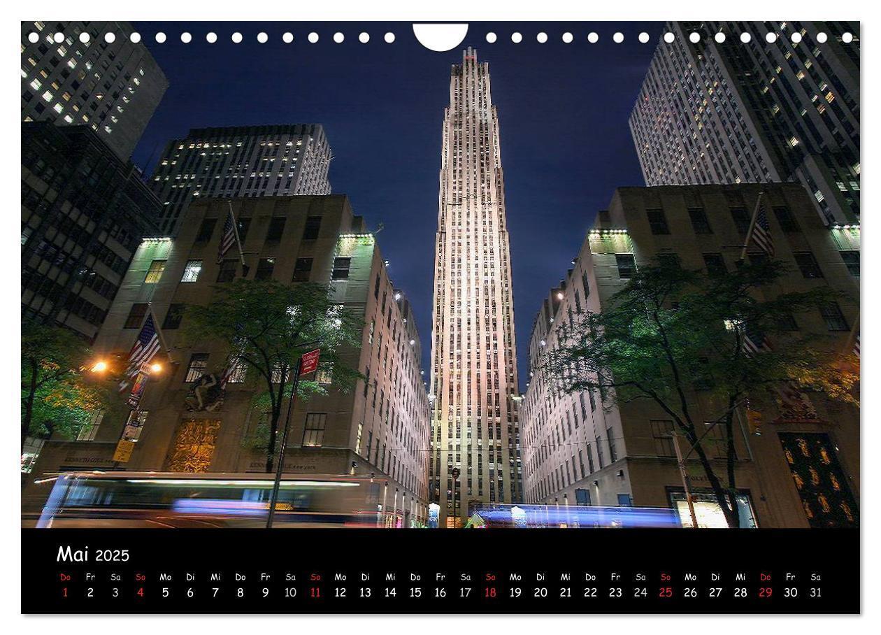 Bild: 9783435749331 | New York (Wandkalender 2025 DIN A4 quer), CALVENDO Monatskalender