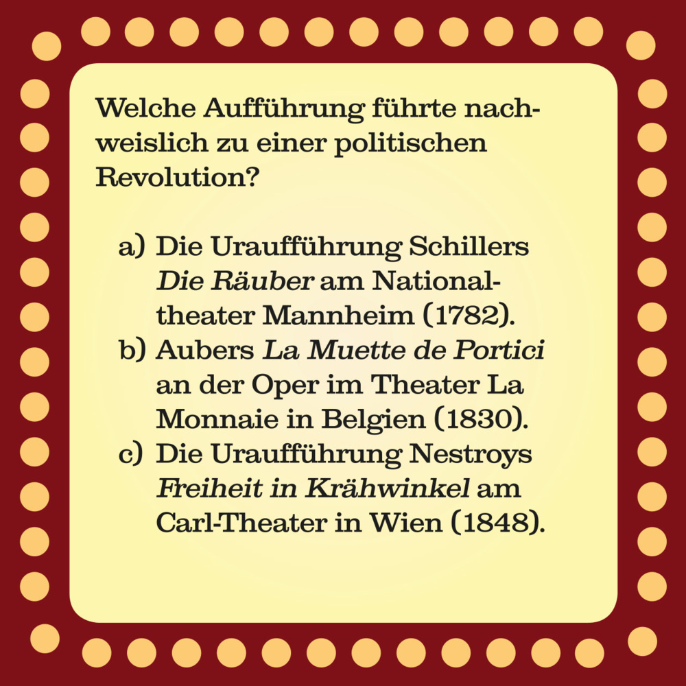 Bild: 4250364114745 | Das Theater-Quiz (Spiel) | 66 Fragen rund um Schauspiel &amp; Bühne | 1474