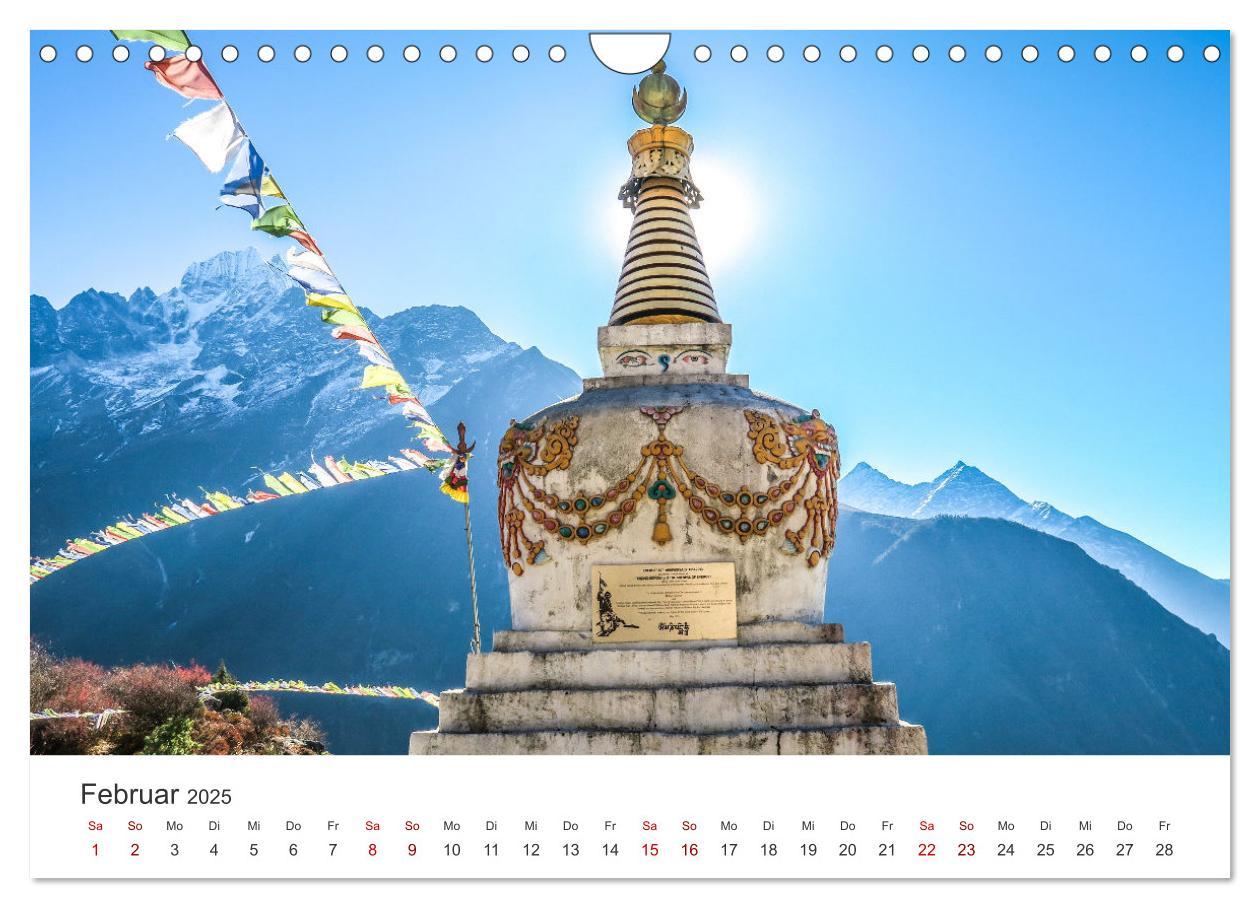 Bild: 9783435008636 | Nepal - Mitten im Himalaya (Wandkalender 2025 DIN A4 quer),...