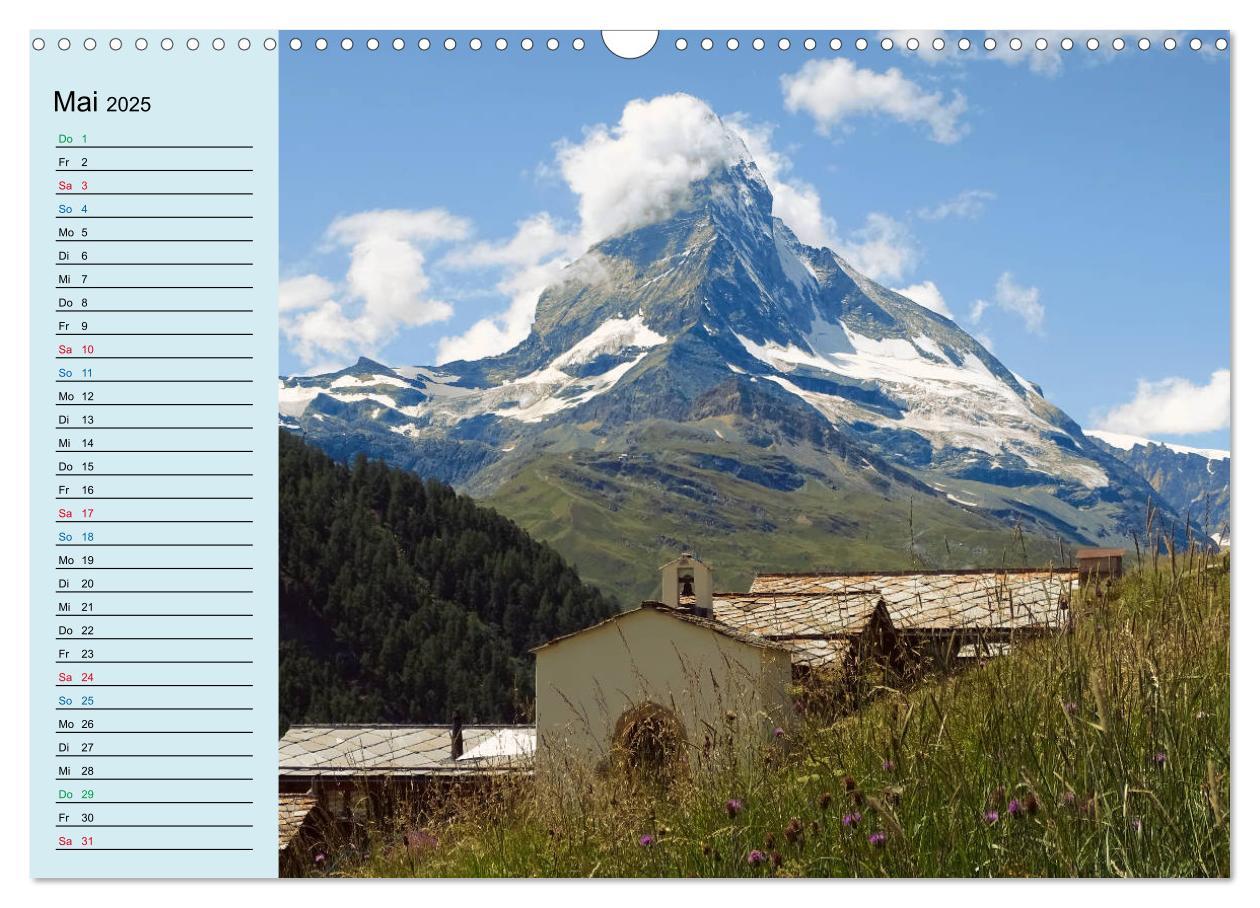 Bild: 9783383977749 | Faszination Horu Fotoimpressionen vom Matterhorn (Wandkalender 2025...