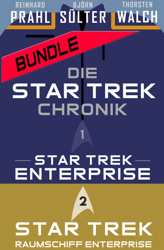 Cover: 9783959363372 | Die Star-Trek-Chronik Bundle - Star Trek: Enterprise (Teil 1) &amp;...