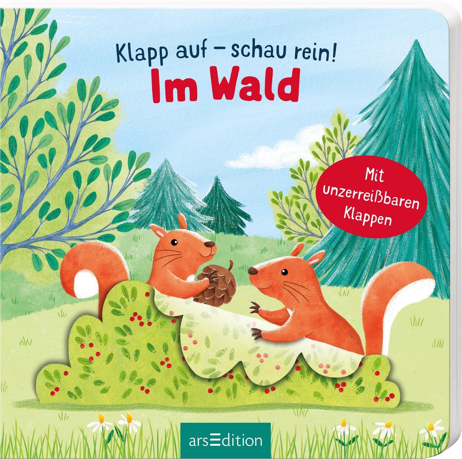 Cover: 9783845842073 | Klapp auf - schau rein: Im Wald | Mit unzerreißbaren Klappen | Buch