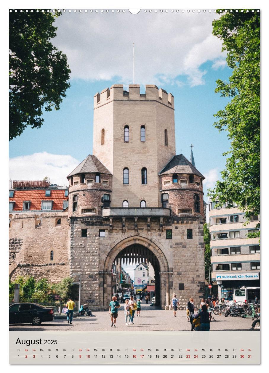 Bild: 9783457138052 | Köln ¿ Urbane Fotografien (Wandkalender 2025 DIN A2 hoch), CALVENDO...