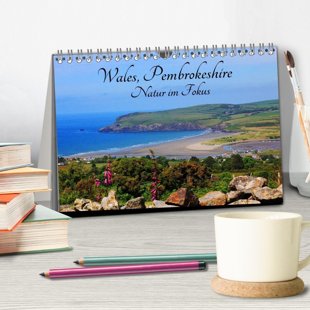 Bild: 9783435577507 | Wales Pembrokeshire - Natur im Fokus- (Tischkalender 2025 DIN A5...