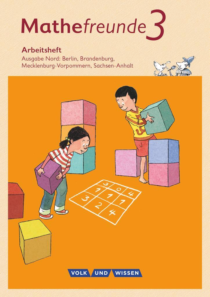 Cover: 9783060837083 | Mathefreunde 3. Schuljahr. Arbeitsheft. Nord | Edmund Wallis | Buch