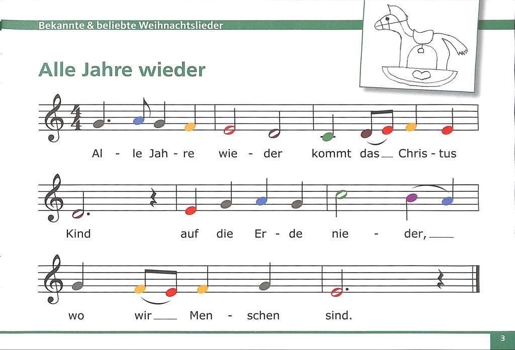 Bild: 9795016300664 | Meine bunten Noten für das Glockenspiel | Claudia Saxinger | Broschüre