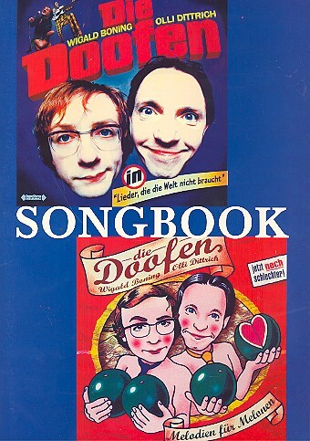 Cover: 9790700077181 | Die Doofen: Songbook für Gesang und Klavier | G. Glueck Musikverlag