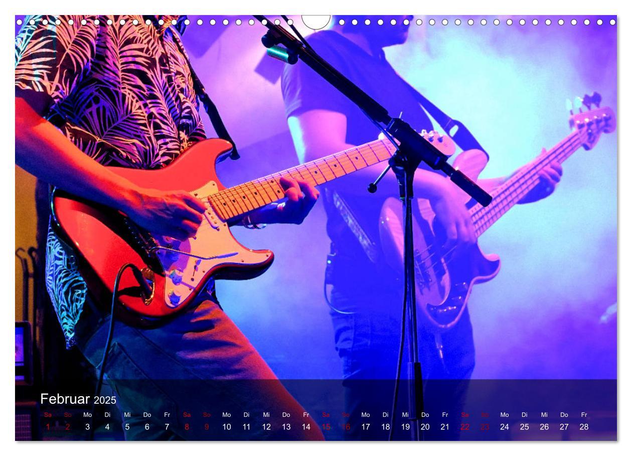 Bild: 9783435188673 | Rockmusik live (Wandkalender 2025 DIN A3 quer), CALVENDO...