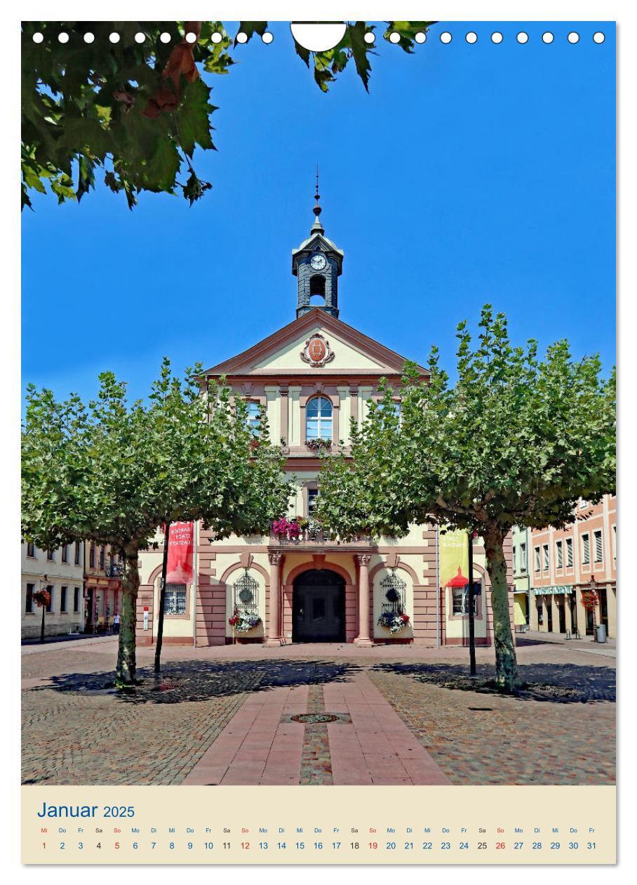 Bild: 9783435976317 | RASTATT (Wandkalender 2025 DIN A4 hoch), CALVENDO Monatskalender