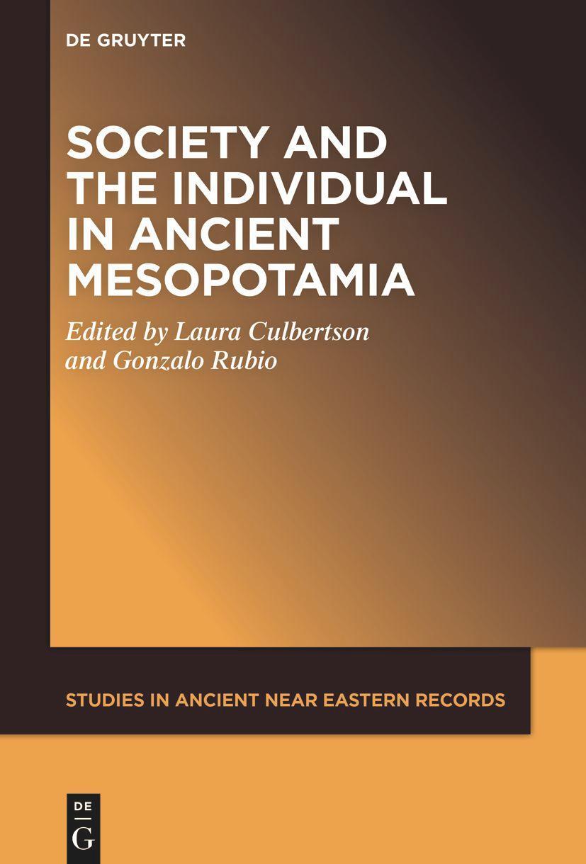 Cover: 9781501521256 | Society and the Individual in Ancient Mesopotamia | Culbertson (u. a.)