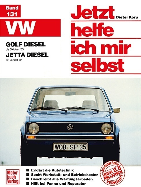 Cover: 9783613012394 | VW Golf/Jetta Diesel | Dieter Korp (u. a.) | Taschenbuch | 258 S.