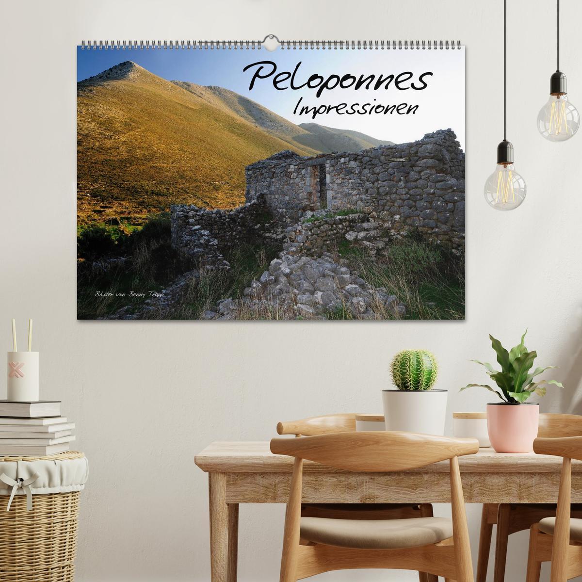 Bild: 9783435680009 | Peloponnes Impressionen / 2025 (Wandkalender 2025 DIN A2 quer),...