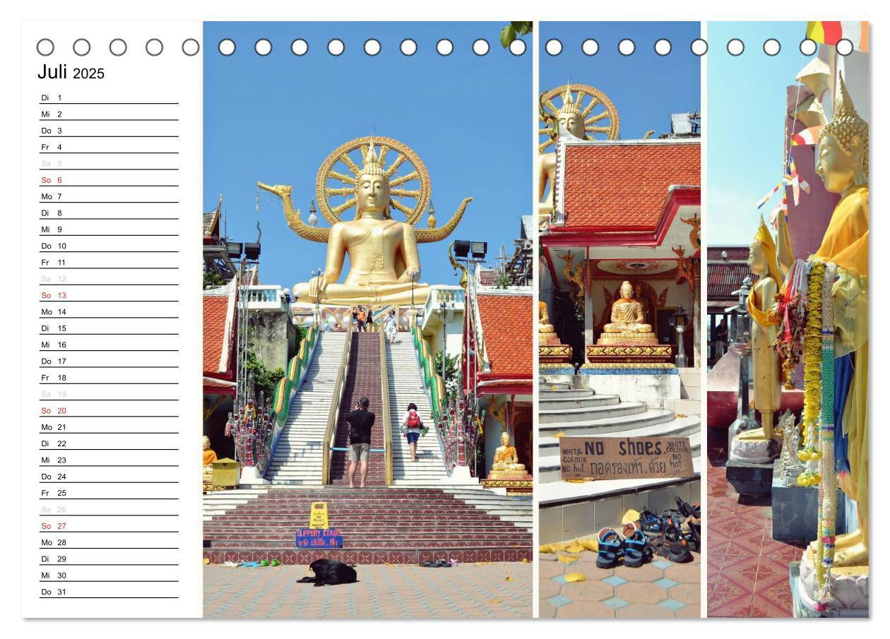 Bild: 9783435669042 | Das bunte Leben in Thailand (Tischkalender 2025 DIN A5 quer),...