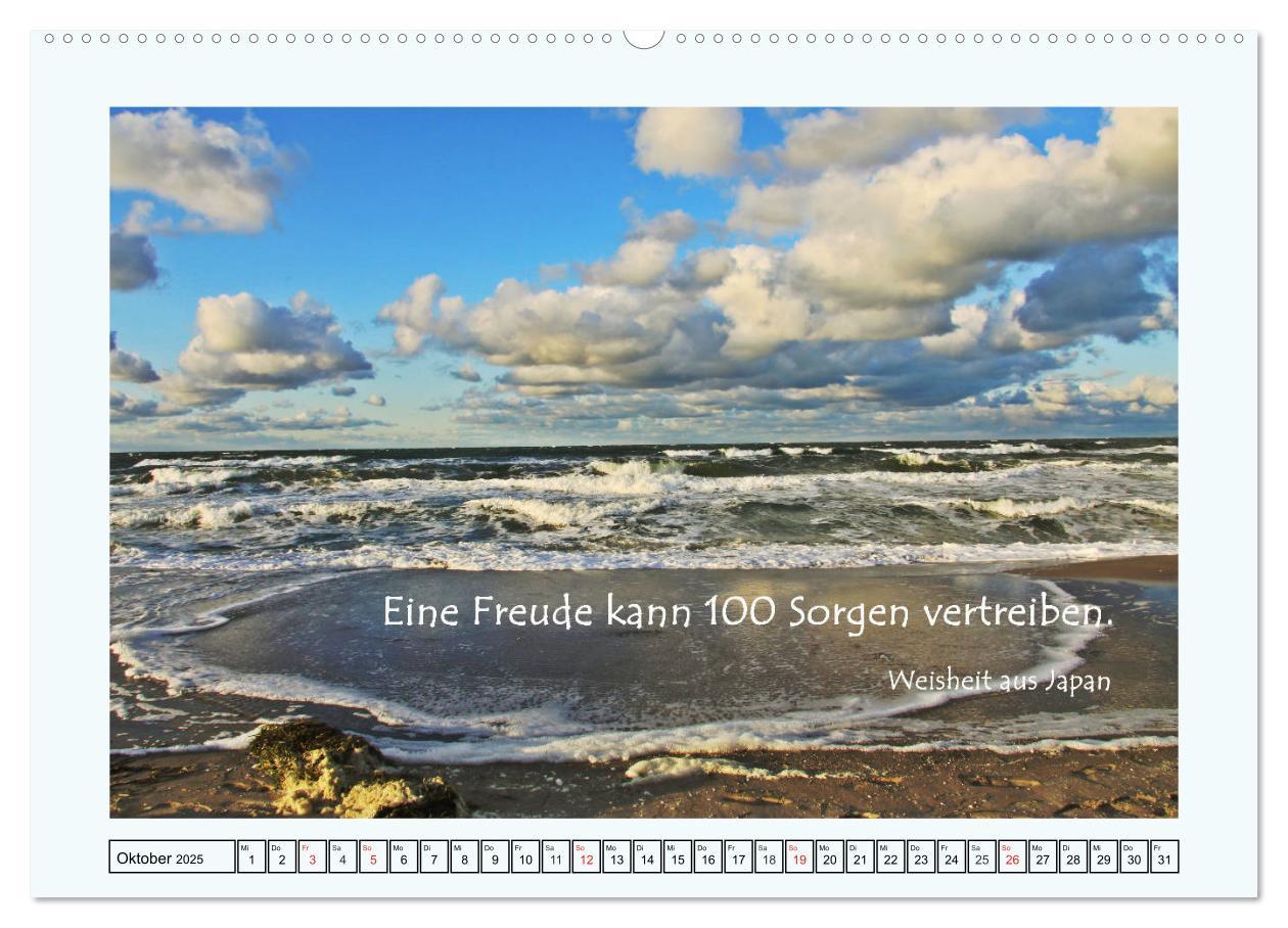 Bild: 9783435297573 | Zitate und Weisheiten (Wandkalender 2025 DIN A2 quer), CALVENDO...