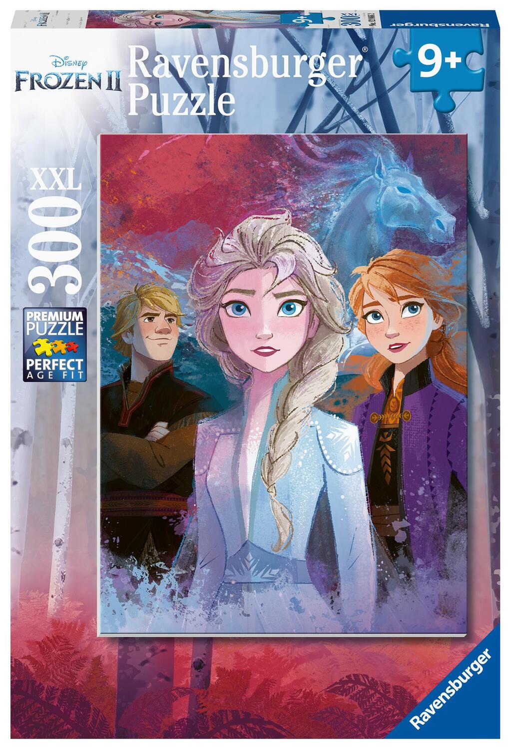 Cover: 4005556128662 | Ravensburger Puzzle 12866 - Elsa, Anna und Kristoff - 300 Teile XXL...