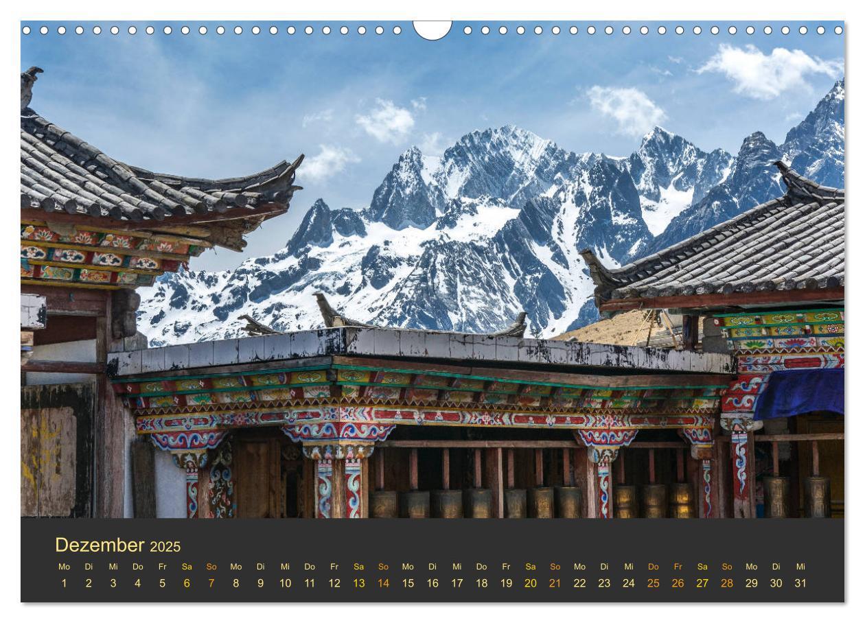 Bild: 9783435387533 | Yunnan - Magische Orte (Wandkalender 2025 DIN A3 quer), CALVENDO...