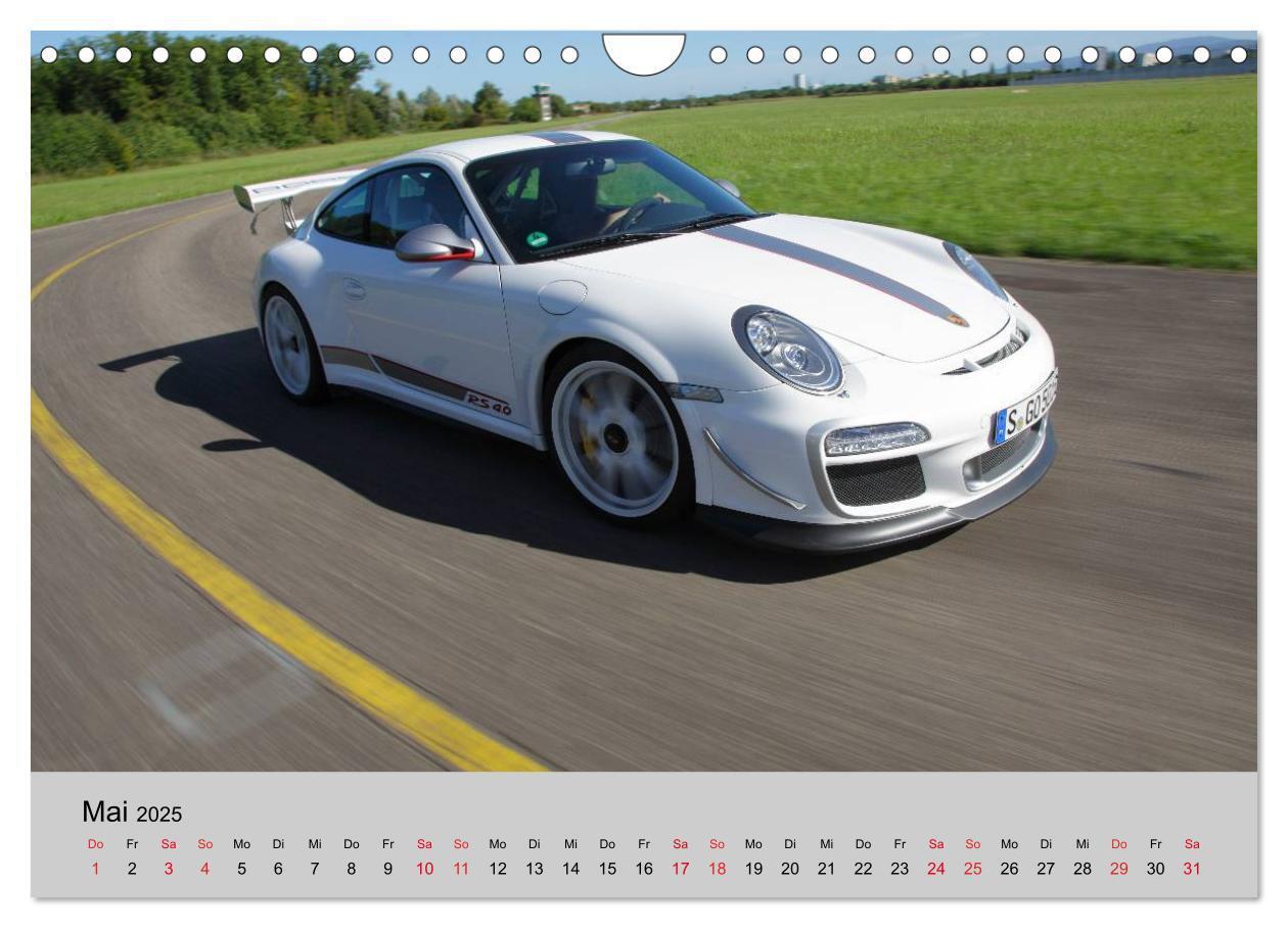 Bild: 9783435706969 | Porsche GT3RS 4,0 (Wandkalender 2025 DIN A4 quer), CALVENDO...