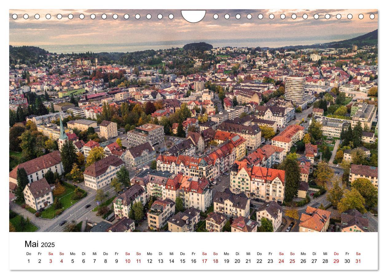 Bild: 9783435120826 | Luftbildkalender St. Gallen 2025 (Wandkalender 2025 DIN A4 quer),...