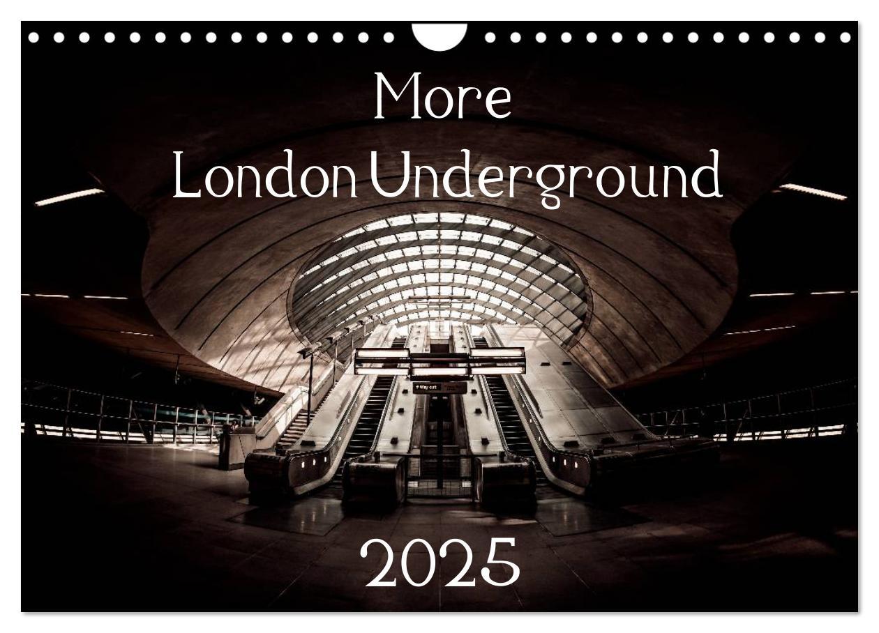 Cover: 9781325952113 | More London Underground 2025 (Wall Calendar 2025 DIN A4 landscape),...