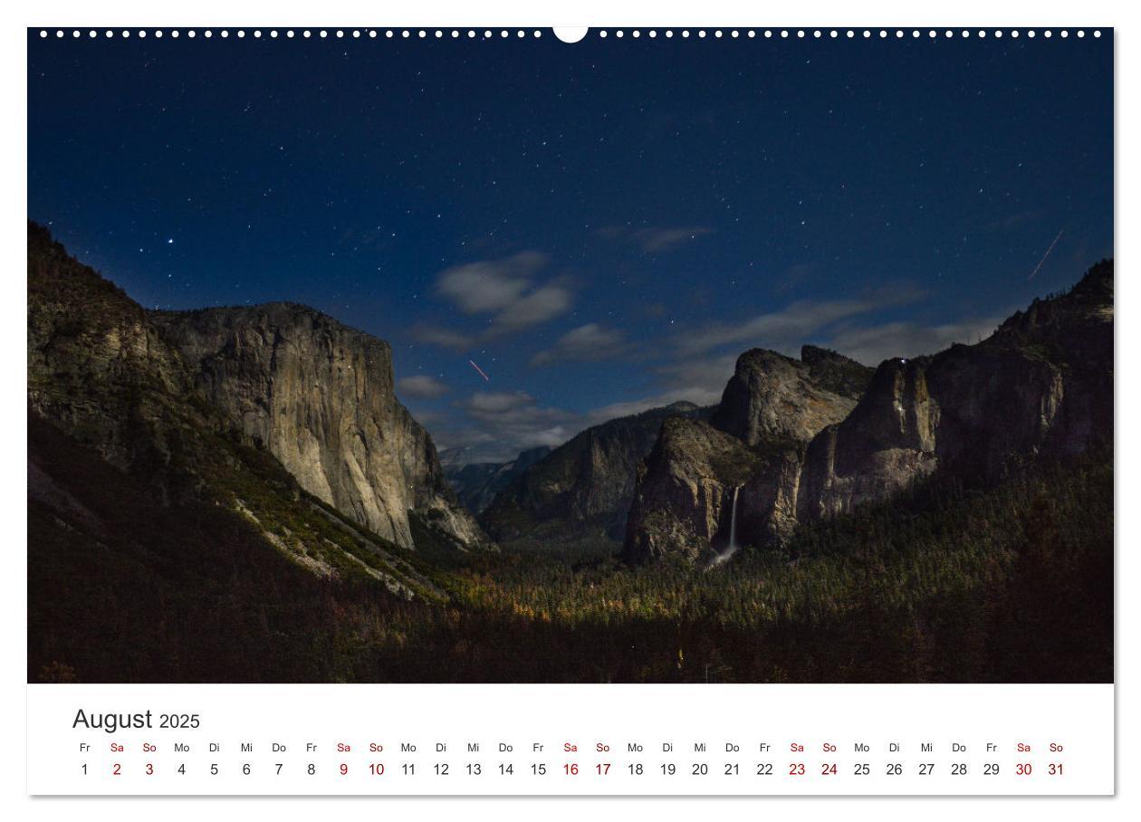 Bild: 9783435354337 | Yosemite - Nationalpark (Wandkalender 2025 DIN A2 quer), CALVENDO...