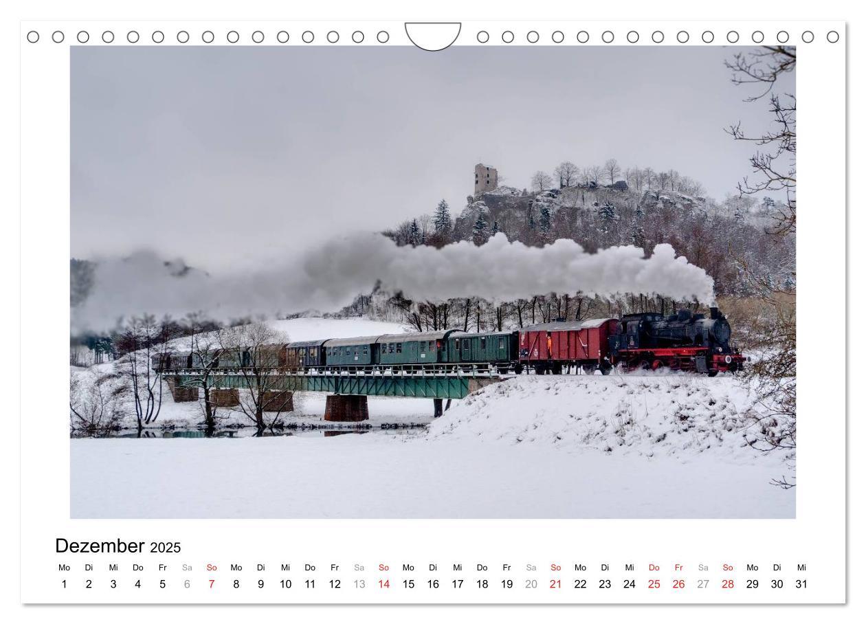 Bild: 9783435561186 | Mit der Eisenbahn in die Fränkische Schweiz (Wandkalender 2025 DIN...