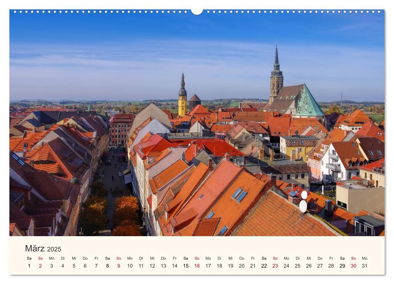 Bild: 9783435407132 | Bautzen - Perle der Oberlausitz (Wandkalender 2025 DIN A2 quer),...