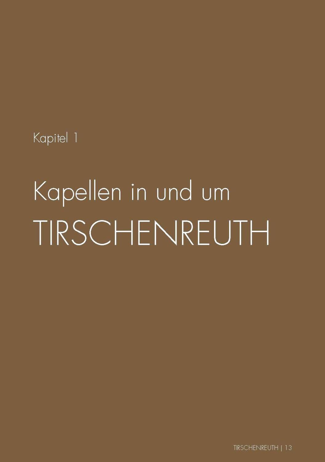 Bild: 9783955871079 | Kapellen im Landkreis Tirschenreuth | Rudolf Ehstand | Taschenbuch