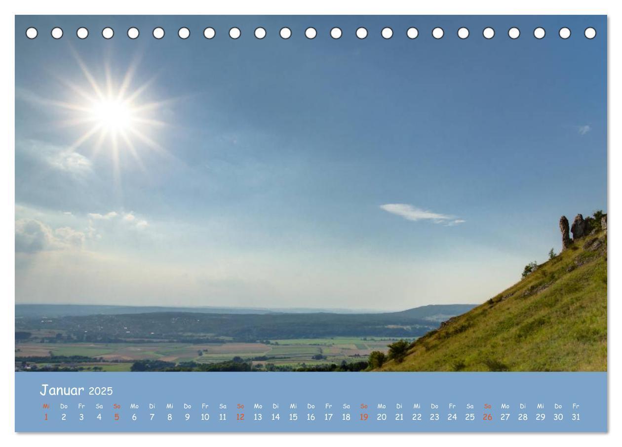 Bild: 9783435703371 | Das Walberla - Der Hausberg der Franken (Tischkalender 2025 DIN A5...