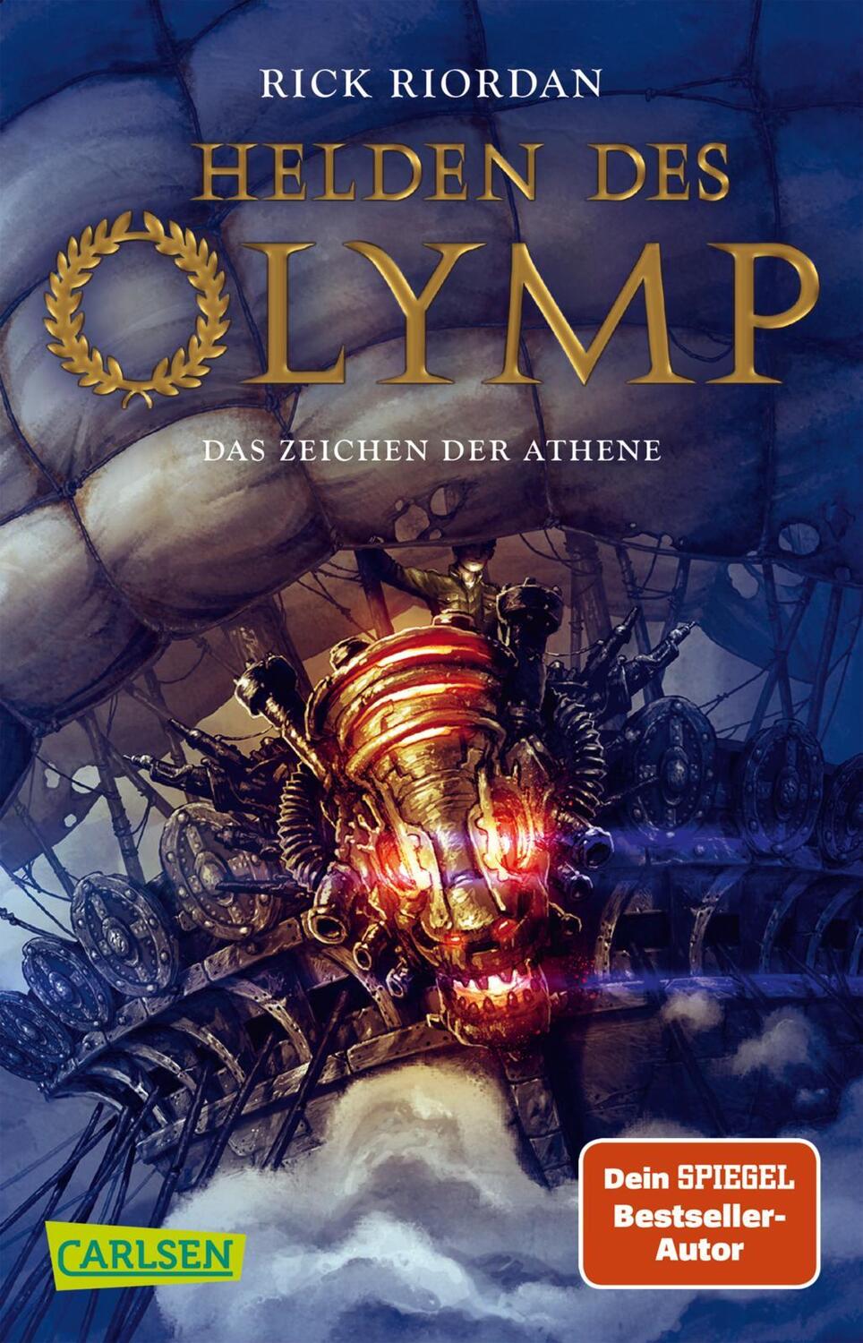 Cover: 9783551314802 | Helden des Olymp 03: Das Zeichen der Athene | Rick Riordan | Buch