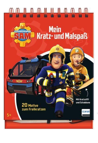 Cover: 9783741528019 | Mein Kratz- und Malspaß - Feuerwehrmann Sam | Ullmann Medien | Buch