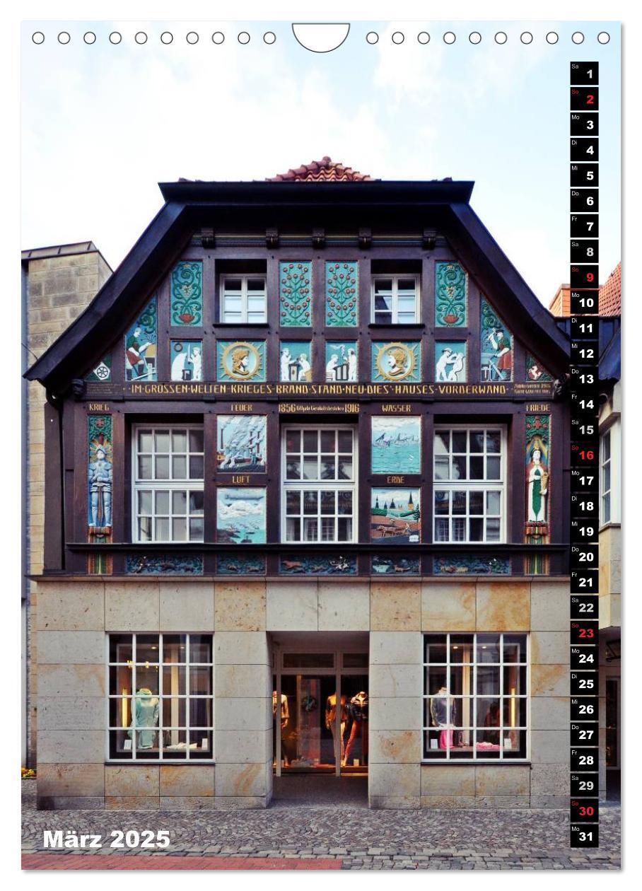 Bild: 9783457064122 | Osnabrück Fassade (Wandkalender 2025 DIN A4 hoch), CALVENDO...