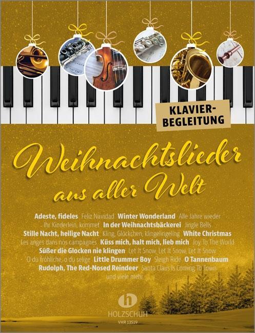 Cover: 9783864342011 | Weihnachtslieder aus aller Welt - Klavierbegleitung | Gasselsberger