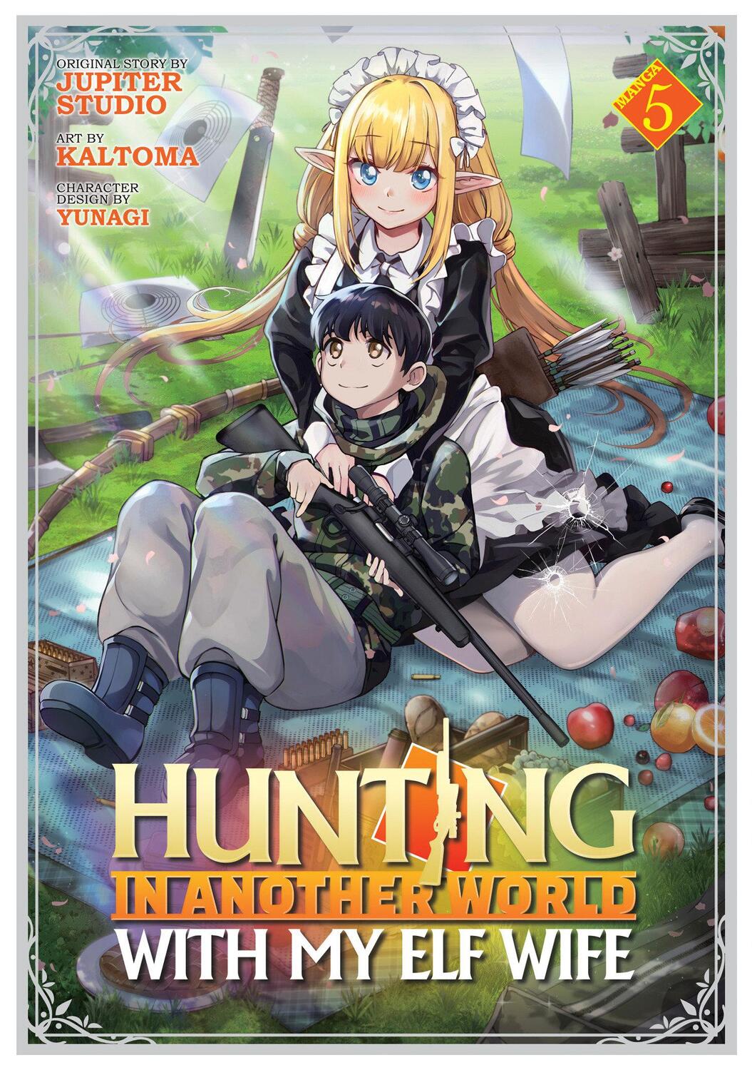 Cover: 9798888433560 | Hunting in Another World with My Elf Wife (Manga) Vol. 5 | Studio