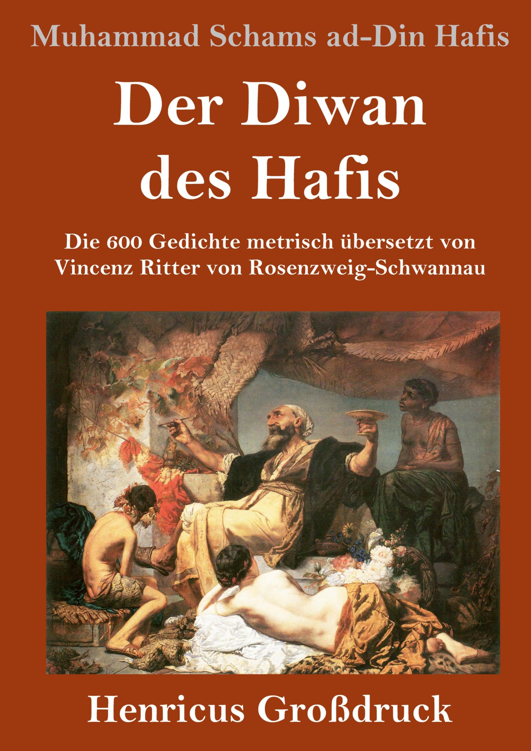 Cover: 9783847827498 | Der Diwan des Hafis (Großdruck) | Muhammad Schams Ad-Din Hafis | Buch