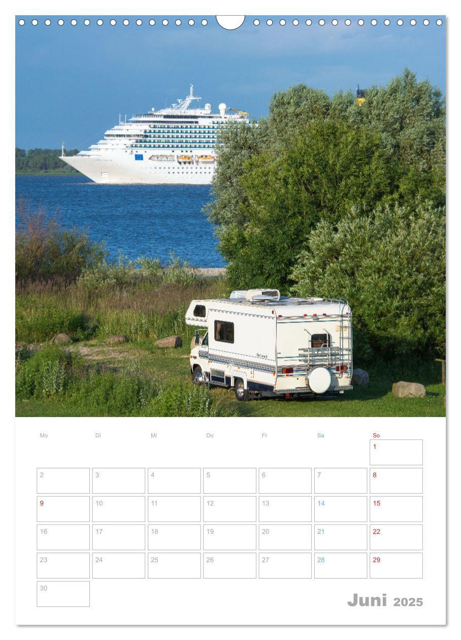 Bild: 9783435923144 | CAMPING-GLÜCK - Dein Urlaubsplaner (Wandkalender 2025 DIN A3 hoch),...