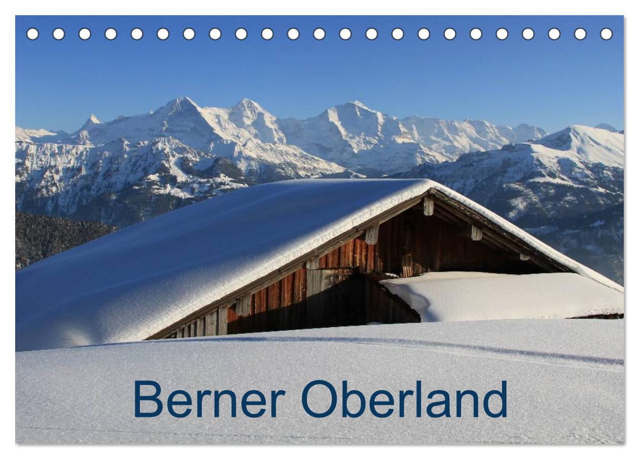 Cover: 9783435769797 | Berner Oberland (Tischkalender 2025 DIN A5 quer), CALVENDO...