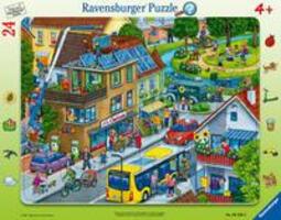 Cover: 4005556052455 | Ravensburger Kinderpuzzle - Unsere grüne Stadt - 24 Teile...