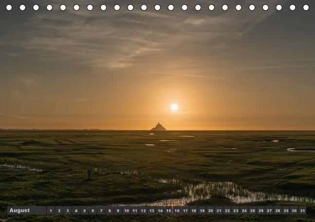 Bild: 9783660581997 | Ein Tag am Mont Saint Michel (Tischkalender immerwährend DIN A5 quer)